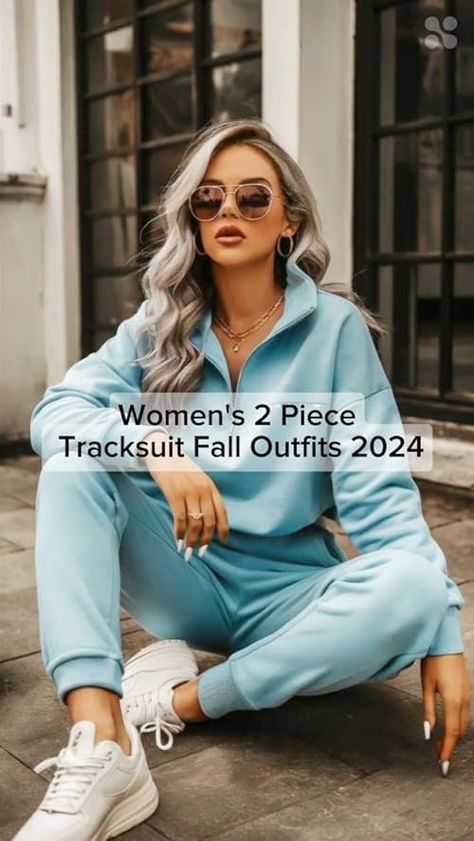 Check out this video Women's 2 Piece Tracksuit Fall Outfits 2024 from Thitaporn Review Tracksuit Women, 2 Piece, Fall Outfits, Autumn Outfits