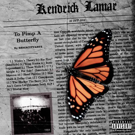 Kendrick Lamar To Pimp A Butterfly, Rockstar Cookies, Rap Posters, K Dot, Rap Art, To Pimp A Butterfly, New Rap, Dorm Decoration, Album Aesthetic