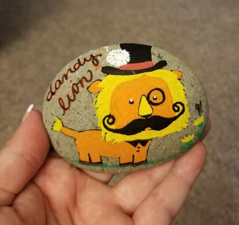 #korbysrocks Dandy Lion Dandelion Painted Rock Lion Dandelion, Dandy Lion, Dandelion Painting, Kindness Rocks, Painted Rock, Crafting Ideas, Rock Painting, Dandy, Rock Art