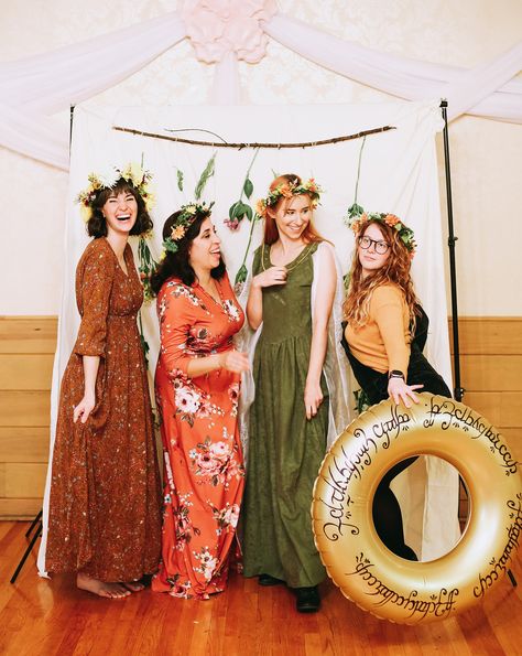 A Long Expected Party, Hobbit Dinner Party Decor, Lord Of The Rings Bachelor Party, Pagan Bridal Shower Ideas, Hobbit Themed Party Outfit, Celtic Party Ideas, Hobbit Bachelorette Party, Bilbo 111 Birthday, Lotr Bridal Shower Lord Of The Rings