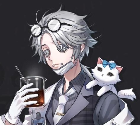 Aesop Carl Pfp, Aesop Carl Icon, Carl Identity V, Embalmer Idv, Black Kawaii, Aesop Carl, V Games, V Cute, Identity V