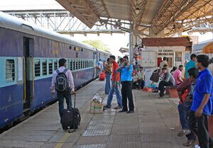 Short essay on A scene at a railway station for children and students. Short and long paragraph for class 1, 2, 3, 4. E Ticket, Human Figure Sketches, Holi Special, Airline Company, Indian Railways, Train Service, Six Month, Train Tickets, News Media