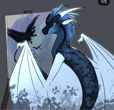 Whiteout Wings Of Fire, Whiteout Wof, Wings Of Fire Whiteout, Darkstalker Wings Of Fire, Earth Dragon, Dragon Stuff, Fire Drawing, Wings Of Fire Dragons, Dragon Sketch