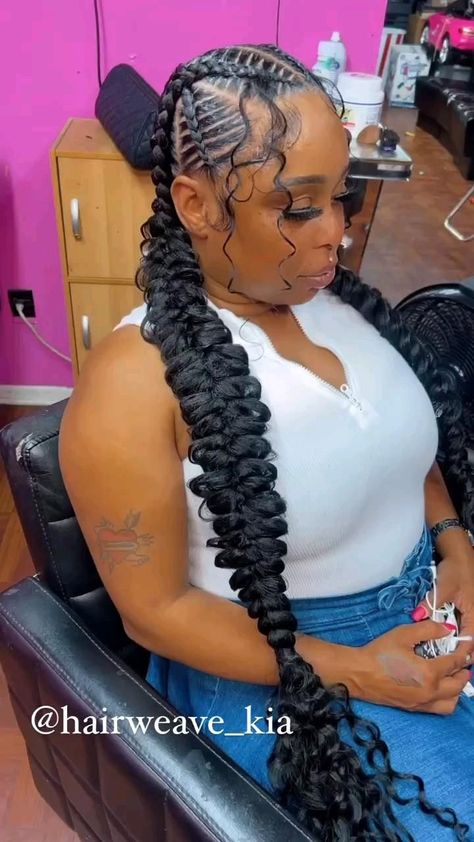 Butterfly Stitch, Braided Hairstyles For Black Women Cornrows, Short Box Braids Hairstyles, Feed In Braids Hairstyles, Quick Weave Hairstyles, Box Braids Hairstyles For Black Women, Braided Cornrow Hairstyles, Stitch Braids, Braids Hairstyles Pictures