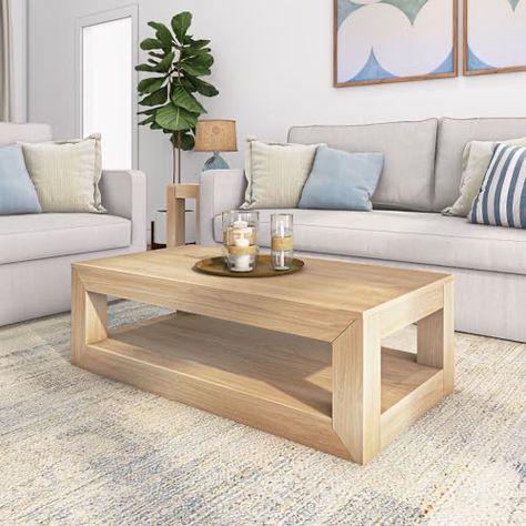 Center Table With Storage, Wood Center Table, Drapes And Blinds, Coffee Table With Shelf, Table For Living Room, Reclining Furniture, Living Room Side Table, Furniture Trends, Table With Storage