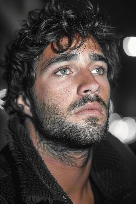 Rugged Man Aesthetic, Rugged Handsome Men, Scruffy Beard, Mens Haircuts Short Hair, Scruffy Men, Cute Black Guys, Dad Bod, Corte De Cabelo Masculino, Face Men