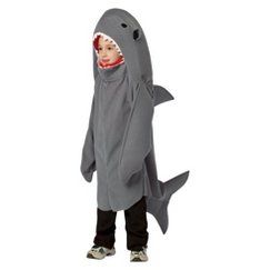 Kid's Shark Child Costume - S(4-6X) Shark Boy Costume, Toddler Shark Costume, Shark Costume Kids, Shark Halloween Costume, Shark Costume, Halloween Costume Props, Fish Costume, Animal Halloween Costumes, Shark Costumes