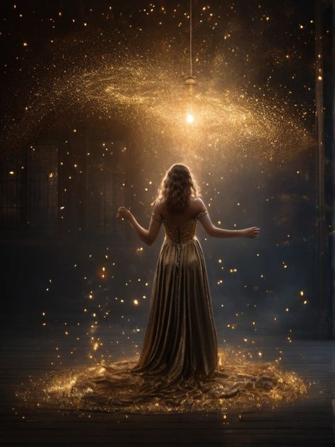 Spirit Magic Aesthetic, Mediumship Aesthetic, Golden Goddess Aesthetic, Light Magic Aesthetic, Light Fantasy Aesthetic, Transformation Aesthetic, Soul Magic, Power Of Light, Sacred Woman