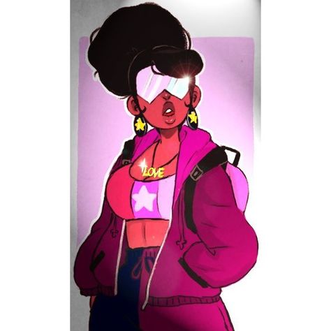 Stevnet Garnet From Steven Universe, Human Garnet Steven Universe, Garnet As A Human, Garnet Steven Universe Fanart, Camille League Of Legends, Steven Universe Garnet, Stevens Universe, Garnet Steven, Perla Steven Universe