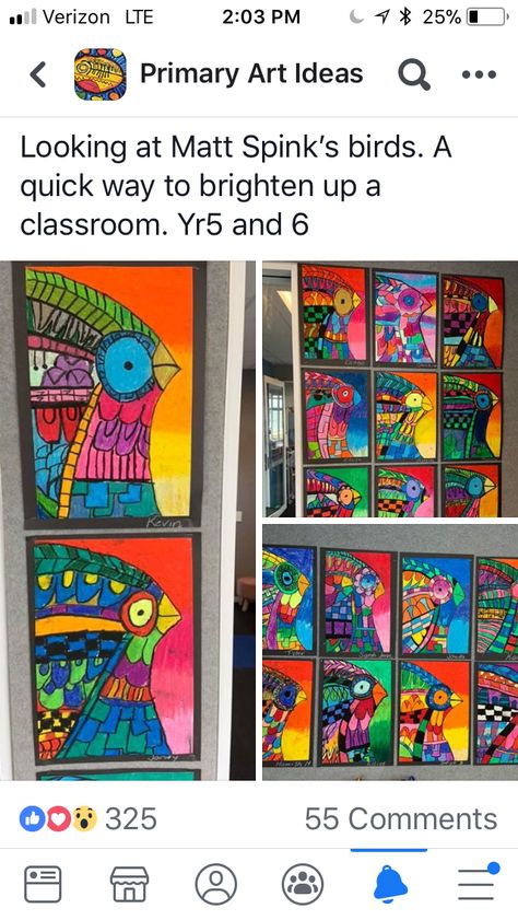 Cassowary Art, 5th Grade Art Projects, Upper Elementary Art, Third Grade Art, Elementary Art Classroom, Primary School Art, 7th Grade Art, Animal Art Projects, 4th Grade Art