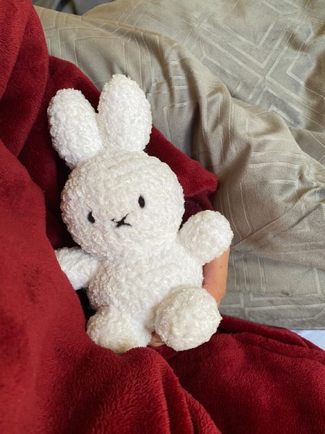 you can purchase pdf pattern and made plush from stevscrochet on etsy! Miffy Plush, Learning Crochet, Art Au Crochet, Fluffy Yarn, Kawaii Crochet, Crochet Fashion Patterns, Cute Home Decor, Crochet Dog, Polyester Yarn