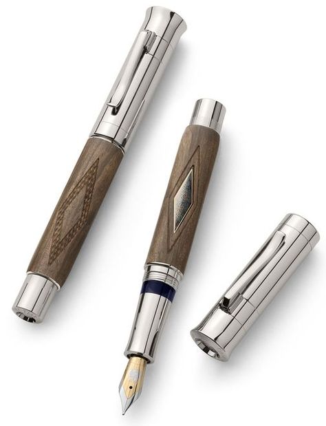 PEN OF THE YEAR 2010   GRAF VON FABER - CASTELL PRICE : £2.246.85 GBP Faber Castell Fountain Pen, Pens Collection, Fountain Pen Drawing, Stylish Pens, Handcrafted Pens, Engraved Pens, Unique Pens, Fine Writing Instruments, Luxury Pens