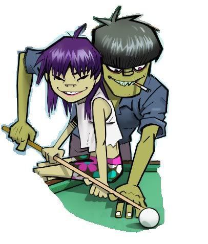 Gorillaz Murdoc and Noodle 2d And Murdoc, Gorillaz 2 D, Murdoc Gorillaz, 2d And Noodle, Gorillaz Noodle, Gorillaz Fan Art, Monkeys Band, Jamie Hewlett, Gorillaz Art