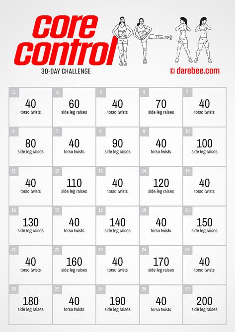 30-Day Challenge by DAREBEE Darebee 30 Day Challenge, 30 Day Back Fat Challenge, Month Workout Challenge, Workout Challenges, Fitness Challenges, 30 Day Fitness, Treadmill Workouts, 30 Day Workout Challenge, Wellness Recipes