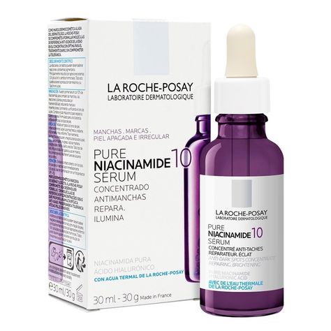 La Roche Posay Pure Niacinamide 10 Serum 30ml La Roche Posay Niacinamide Serum, La Roche Posay Serum, Skincare Store, Niacinamide Serum, Anti Aging Face Serum, Thermal Water, The Number 1, Skin Discoloration, Acne Marks