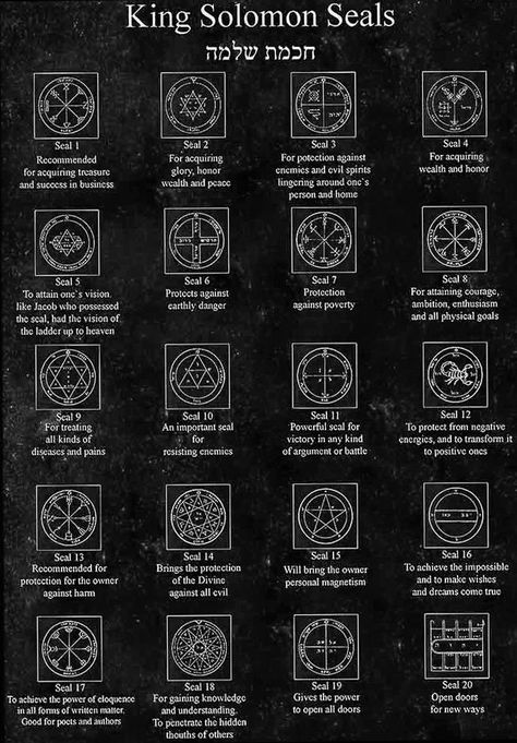 "Into the darkness they go... the wise and the lovely." - Edna St. Vincent Millay King Solomon Seals, Seal Of Solomon, Different Symbols, Solomons Seal, Alchemy Symbols, Magic Symbols, King Solomon, Symbols And Meanings, Ancient Knowledge