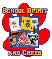 School Spirit Store, School Booster Club Spirit Items, Custom Design School Spirit Products, School Pep Rally Products Band Spirit Ideas, School Spirit Store Ideas, School Spirit Crafts, School Pep Rally, Spirit Day Ideas, School Spirit Store, Pep Club, Competition Cheer, Week Inspiration