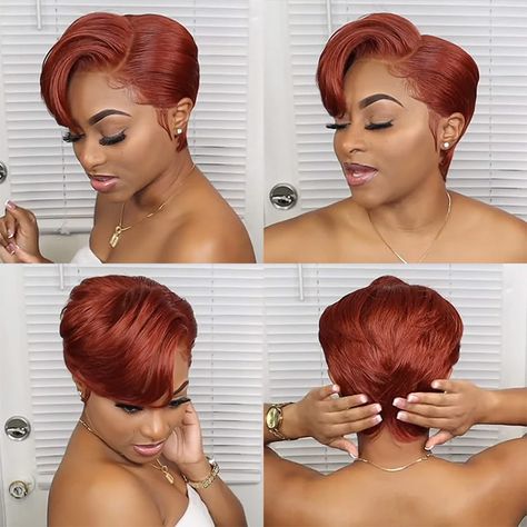 Pixie cut short