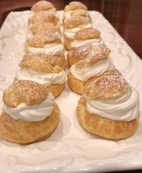 Cream Puff Filling, Creme Puff, Cream Puff Recipe, Keto Cream, Stick Butter, Puff Recipe, Famous Recipe, Cream Puffs, Pastry Chef