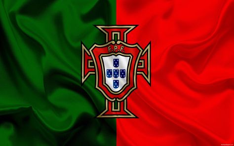 Portugal Logo Football, Portugal Logo Wallpaper, Portugal Football Team Logo, Logo Portugal, Portugal Football Team, Portugal National Football Team, Portugal Team, Cr7 Portugal, Cristiano Ronaldo Hd Wallpapers