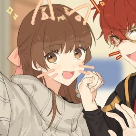 #matching icons #707 #seven #saeyoung #mc #mysticmessenger Matching Wallpaper, Mystic Messenger, Matching Icons, Red, Anime