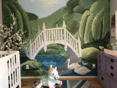 Mary Poppins Nursery #marypoppins #marypoppinsnursery #nursery #disney Mary Poppins Nursery, Nursery Disney, Disney Nursery, Nursery Mural, Mary Poppins, Nursery Themes, Dinosaur Stuffed Animal, Nursery, Disney