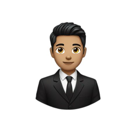 AI emoji generated from the prompt: Boy,Beige,Black Sidecut Hair,Black Suits Emoji Man Png, Sidecut Hair, Medium Black Hair, Side Cut Hairstyles, Emoji People, Emoji Man, Emoji Stories, Ios Emojis, Black Hair Boy