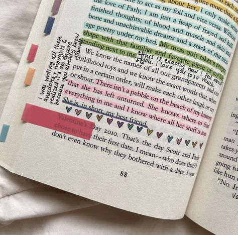 Annotated Books For Friends, Annotating A Book For A Friend, Annotating Books With Friends, Simple Annotated Books, Book Title Page Annotation, Everything I Know About Love Annotations, Book Annotation Ideas For Fun, Annotating Books For Friends, Everything I Know About Love Quotes Dolly Alderton