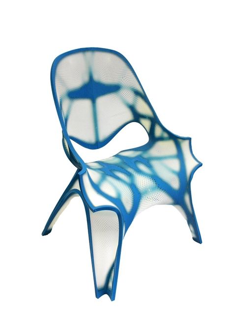 Printed Chair, Objet Design, White Chair, Funky Furniture, Zaha Hadid, Decoration Inspiration, Interior Furniture, My New Room, 인테리어 디자인