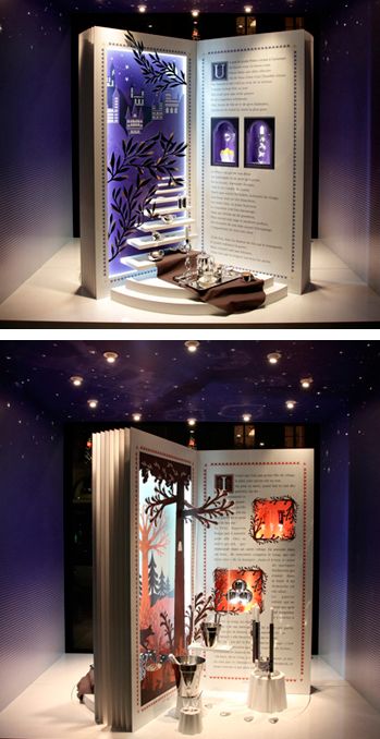 christofle Book Stage Design, Book Window Display, Book Set Design, Library Exhibition, Museum Exhibition Design Display, Book Exhibition, Book Installation, Experiential Art, معرض فني