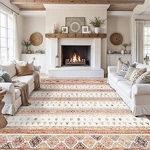 Classic Living Room Rug, Midwest Home Decor, Bi Level Living Room, Living Room Rug On Carpet, Cream Sofa Living Room Color Schemes, Boho Colonial, Living Room Designs With Fireplace, Very Small Living Room Ideas, Small Victorian Living Room