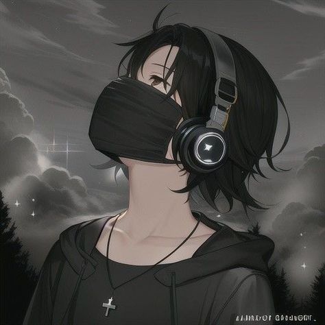 Icon, pfp Anime Boy With Headphones, Cartoons Dp, Anime Photo Profile Dark, Aesthetic Wallpaper Iphone, Anime Boy Sketch, Alone Photography, Profile Pictures Instagram, Emotional Photography, Cartoon Character Pictures