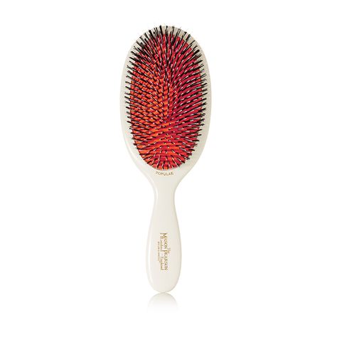 Mason Pearson Popular Mixture Bristle Hairbrush Apocalypse Shifting, Mason Pearson Brush, Clean Hairbrush, Expensive Beauty Products, Mason Pearson, Natural Hair Oils, Hair Things, Awesome Hair, Wild Hair