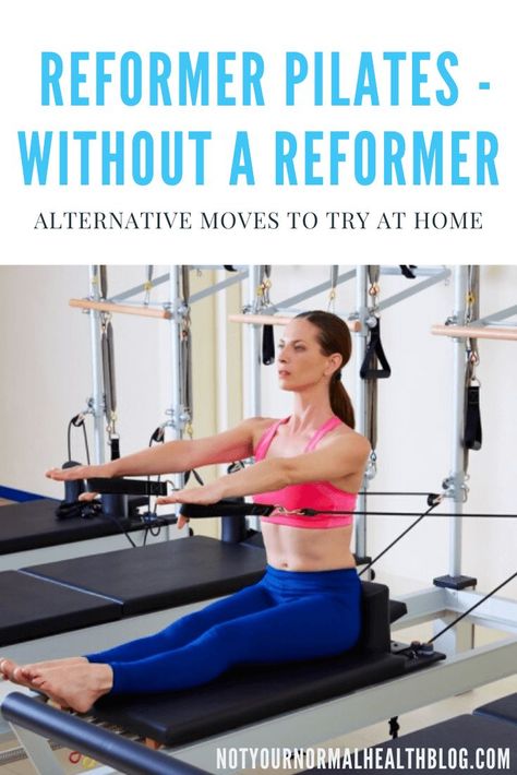 Reformer Pilates is a great exercise- but what if you cant get to your studio? Can you mimic Pilates reformer moves at home? Yes, you can with this plan. Pilates Reformer Exercises Without Reformer, Reformer Pilates At Home, Gym Moves, Pilates Photoshoot, 2024 Workout, Reformer Workout, Reformer Exercises, Pilates Benefits, Pilates Workouts