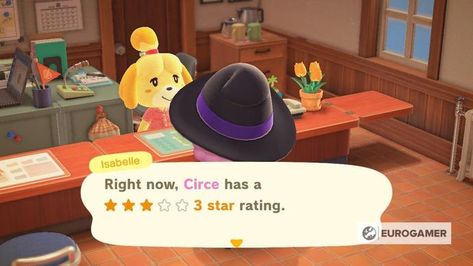 Animal Crossing Island star rating: How to get a three-star island evaluation in New Horizons explained • Eurogamer.net Flower Furniture, Animal Crossing Funny, Animal Crossing Fan Art, Animal Crossing Memes, City Folk, New Animal Crossing, Three Star, Star Rating, Reaction Pictures