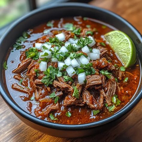 Birria (Slow Cooker) – Naomi's Recipes Biria Taco Crockpot, Birria Soup, Birria Slow Cooker, Birria Ramen Recipe, Crock Pot Birria, Birria Recipes, Slow Cooker Birria, Birria Recipe, Beef Birria