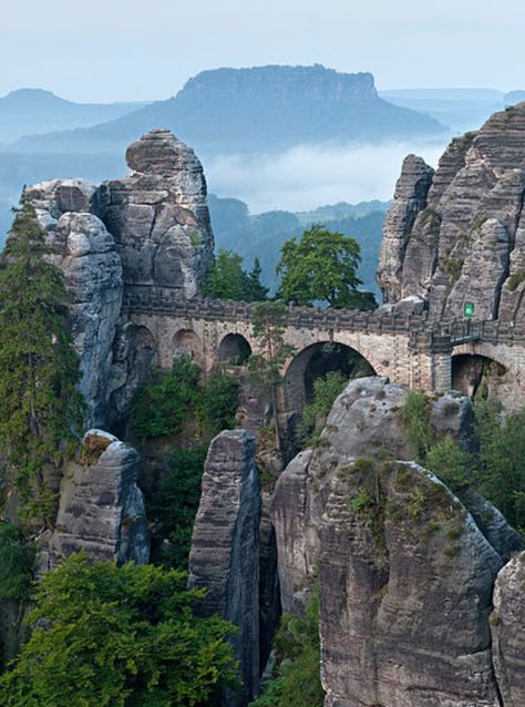 Bastei, Saxon Switzerland, Germany Saxon Switzerland, Dream City, Switzerland, Mount Rushmore, Germany, Natural Landmarks, Travel