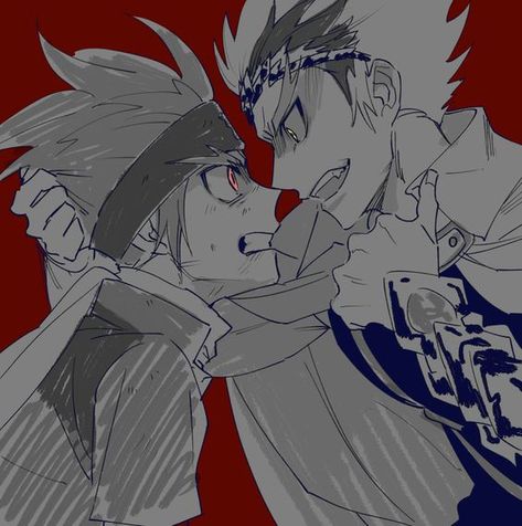 Ryuga X Gingka, Gingka Hagane, Beyblade Metal Fusion, Beyblade Metal, Beyblade Characters, Beyblade Burst, Photo Art, Funny Jokes, Fan Art