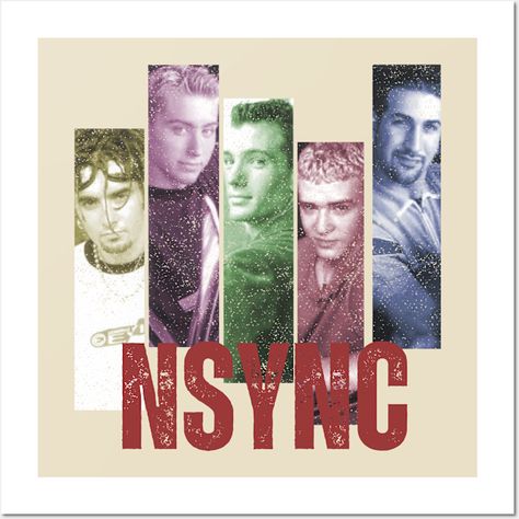 Nsync vintage -- Choose from our vast selection of art prints and posters to match with your desired size to make the perfect print or poster. Pick your favorite: Movies, TV Shows, Art, and so much more! Available in mini, small, medium, large, and extra-large depending on the design. For men, women, and children. Perfect for decoration. Nsync Poster, Nsync 90s, 90s Poster, Room Inspo, Extra Large, Favorite Movies, Tv Shows, Art Print, For Men