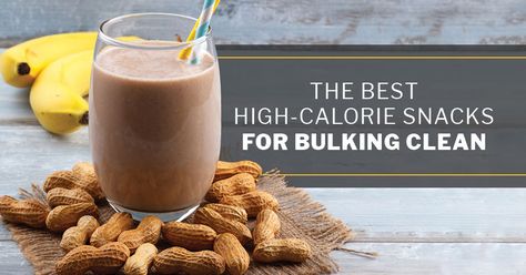 The Best High-Calorie Snacks for Bulking Clean | ISSA Snacks For Bulking, Tofu Protein, Bulk Snacks, High Calorie Snacks, Homemade Trail Mix, Whole Grain Cereals, Bodybuilding Nutrition, Full Fat Yogurt, No Calorie Snacks