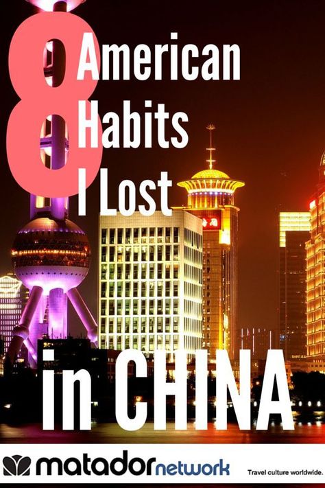 Life in China is so different. Discover 8 habits you will have to lose if you want to survive and enjoy China's rich culture. Some of it's funny, some it's stressful, but it's all travel. Discover more travel culture at MatadorNetwork.com Teaching Abroad, Asia Culture, Moving To China, China Trip, China Travel Guide, Travel China, Teach Abroad, Living In China, Backpacking Asia