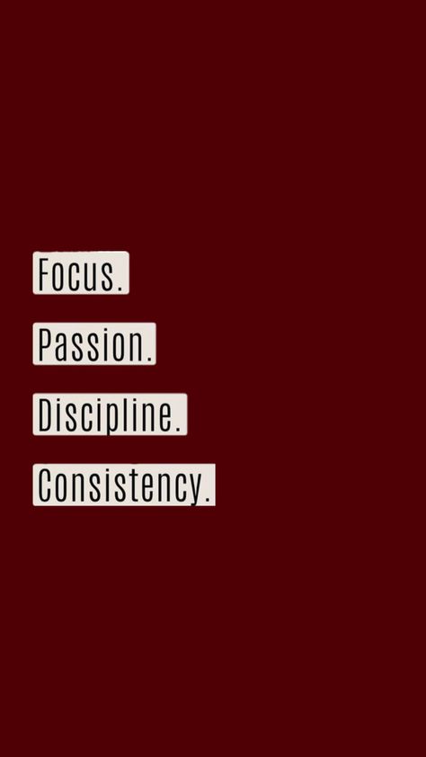 Consistency Wallpaper, Discipline And Consistency