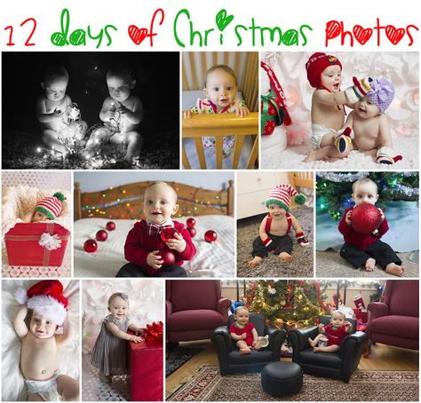 12 Days Of Christmas Pictures Baby, 12 Days Of Christmas Baby Photos, Christmas Pictures Outfits, Pictures Outfits, Baby Christmas Photos, 25 Days Of Christmas, Christmas Photography, Baby Milestone, Christmas Photoshoot