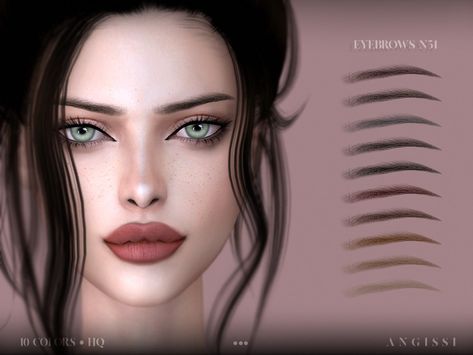 Sims Resource Eyebrows, Makeup Cc Sims 4, Sims Cc Makeup, Sims 4 Cc Eyes, Makeup Eyebrows, Makeup Cc, Pelo Sims, Free Sims 4, Sims 4 Cc Makeup