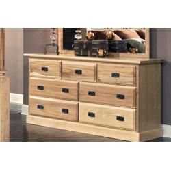 AHINT5500 in by A America in Dayton, OH - Dresser Natural Dresser, Best Dresser, Drawer Storage Unit, Modern Chest Of Drawers, Bedroom Drawers, 7 Drawer Dresser, Small Bed, Drawer Unit, Bedroom Furniture Dresser