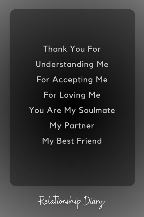 #mysoulmate #loveislove #lovequotesforhim #relationshipquotesforhim #couplegoals #relationshipgoals Male Bff, Thank You Song, Songs For Boyfriend, Muslim Words, Partner Quotes, Best Friend Relationship, Our Love Quotes, Thanks My Friend, My Soulmate