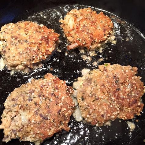 Best Ever Gluten-Free Salmon Cakes (with a Secret Ingredient) Salmon Patties Recipe Gluten Free, Gf Salmon Patties, Gluten Free Salmon Cakes, Gluten Free Salmon Patties, Green Chile Chicken Casserole, Chile Chicken Casserole, Gluten Free Salmon, Salmon Cakes Recipe, Salmon Patties Recipe