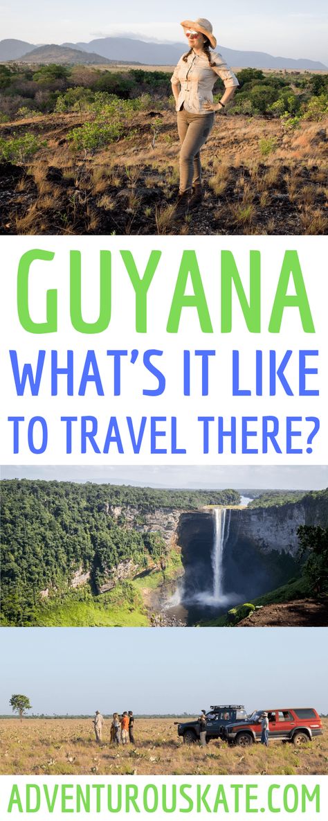 What's It Really Like to Travel Guyana? | Adventurous Kate South America Itinerary, Guyanese Flag, America Itinerary, Georgetown Guyana, Central America Destinations, Visit Colombia, Latin America Travel, Backpacking South America, Guyana Travel