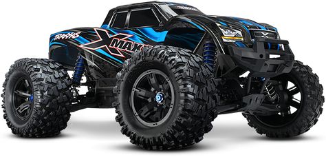 X-Maxx: Brushless Electric Monster Truck with TQi Traxxas Link Enabled 2.4GHz Radio System & Traxxas Stability Management (TSM) | Traxxas Rc Trucks Traxxas, Big Monster Trucks, The Maxx, Radio Controlled Boats, Remote Control Helicopter, Rc Monster Truck, Rc Cars And Trucks, Radio Controlled Cars, Rc Autos