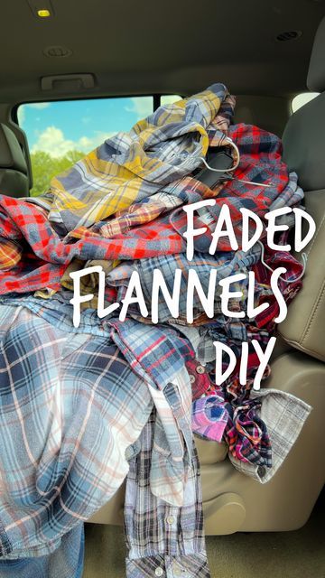 JG Co. on Instagram: "🙌👔Faded Flannels are a thing here in Round Top, the fading process adds softness & makes the fabric feel like it’s at least 50 years old 💃💃💃 1. Acquire flannel shirt (@goodwillintl or your Dad’s closet!) 2. Fill a washtub with water & alotta bleach (keep in mind a porous surface might absorb the dye that leaches out of the fabric though!) 3. Then wait until you find your perfect shade of pale! 4. Wash & wear your faded perfection! { ⛑️SAFETY WARNING: bleach can int Flannel Refashion, Flannel Shirt Refashion, Distressed Furniture Diy, Bleached Flannel Shirt, How To Fade, Upcycle Clothes Diy, The Dye, Upcycle Shirt, How To Tie Dye